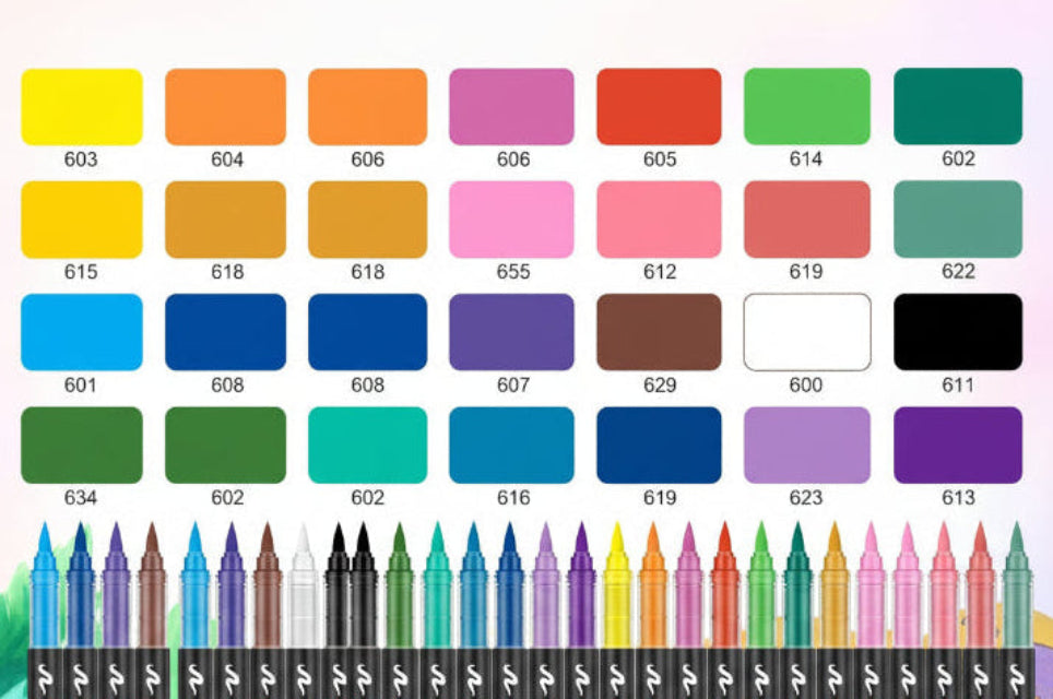 Nuancier 24 couleurs 